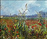 Field with Poppies 2 by Vincent van Gogh
